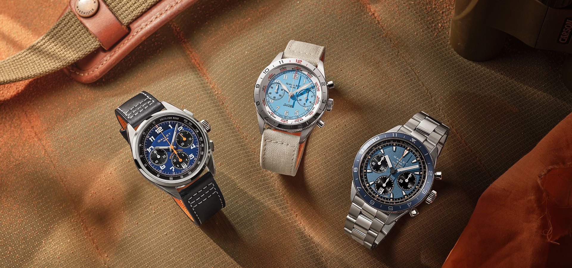 Collection of luxury watches