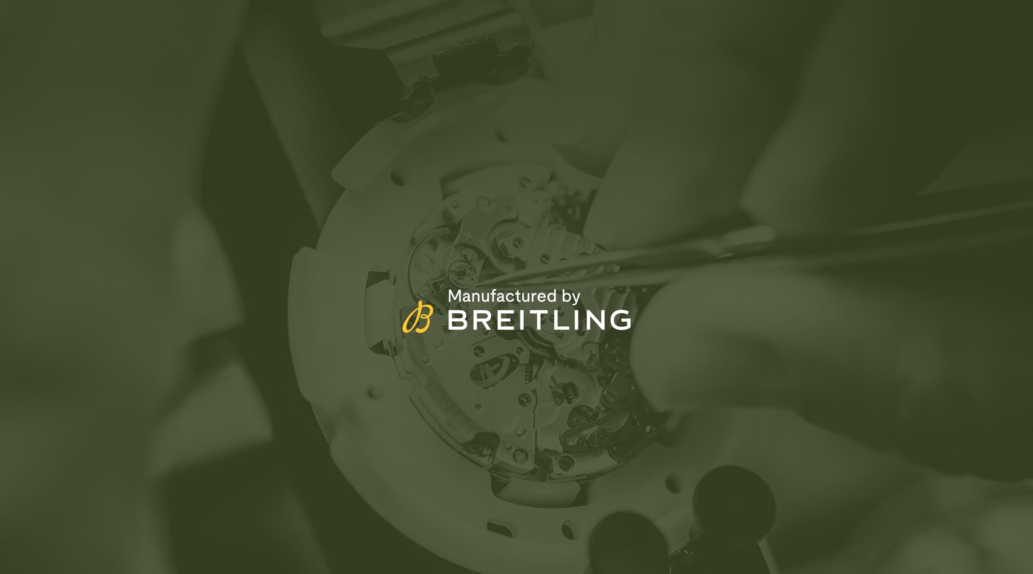 Page - Manufactured by Breitling - Hero